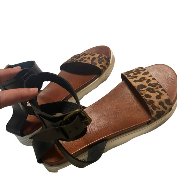 MIA Cheetah Sandals size 6.5 - Picture 3 of 6